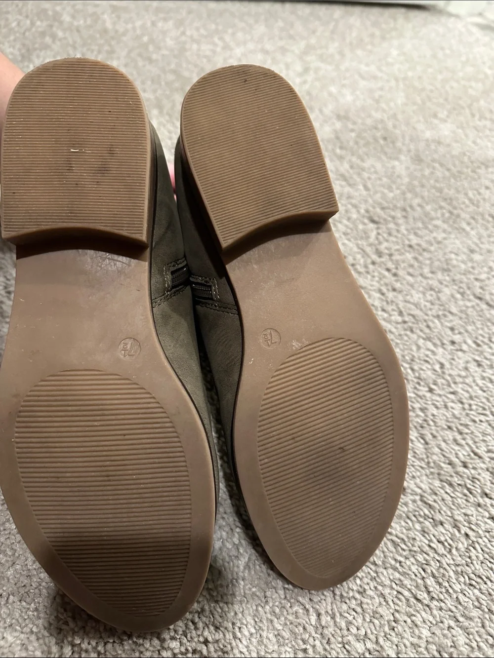 Women's Taupe Ankle Booties - Stylish Side-Zip